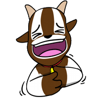 Laugh Sticker by Laquraqiqah