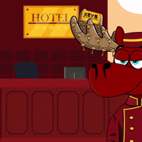 DoYouMoose travel help hotel web3 GIF
