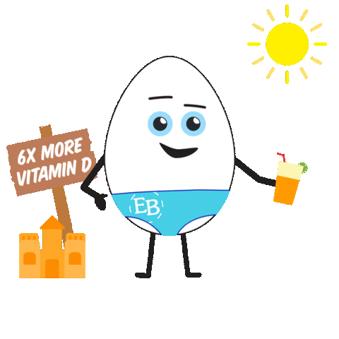 Vitamin D Summer Sticker by Eggland's Best Eggs