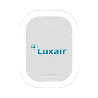 Barcelona Flying Sticker by Luxair