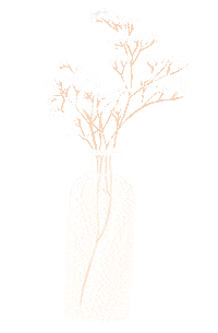 Flower Pot Design Sticker