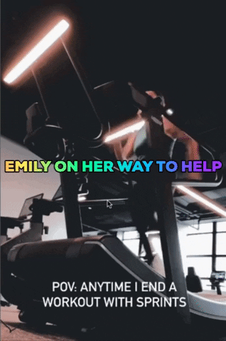 laurahackett1d29 giphygifmaker emily running GIF