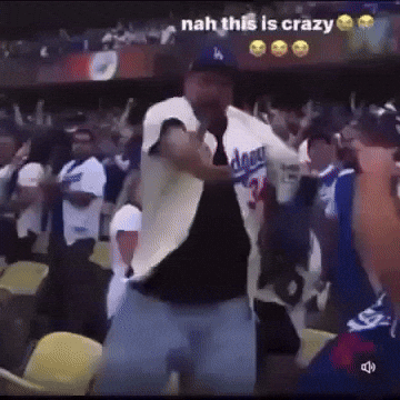 Baseball Dodgers GIF
