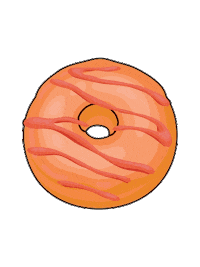 Donut Bath Bomb Sticker by NCLA Beauty