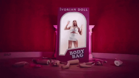 Body Bag Bad Bitch GIF by Ivorian Doll