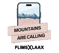 Switzerland Calling Sticker by Flims Laax