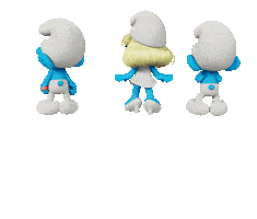 Rihanna Turn Sticker by Smurfs Movie