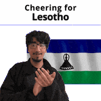 Lesotho Sticker