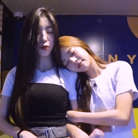 K-Pop Hug GIF