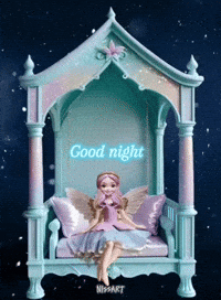 Nissart stars glitter angel goodnight GIF