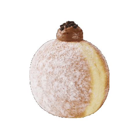 Chocolate Donut Sticker by Cafe Knotted