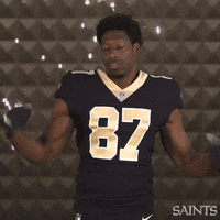 Nfl Go Saints GIF by New Orleans Saints