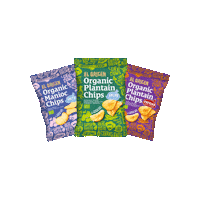 Chips Plantain Sticker by el origen food