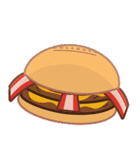 Hamburguer Sticker by Bullguer