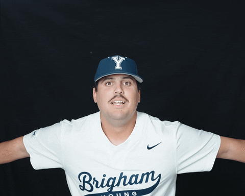 Excited Lets Go GIF by BYU Cougars