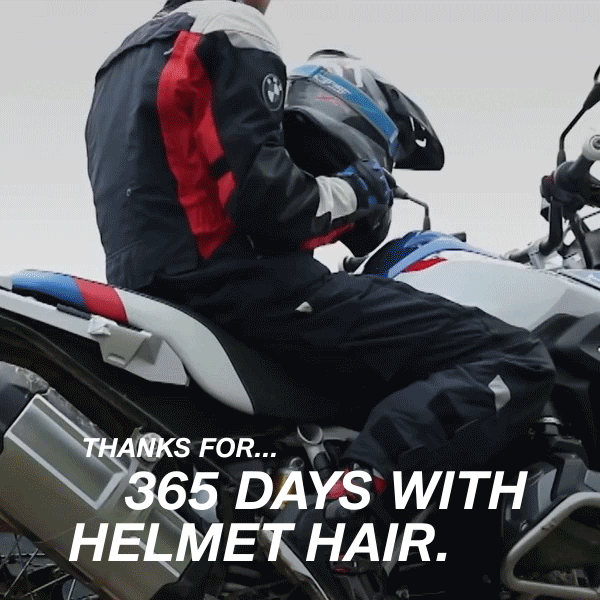 hair style GIF by BMW Motorrad