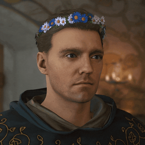 JawshieDomi giphyupload henry eyebrow raise kcd GIF