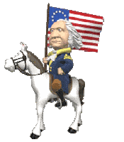 george washington Sticker