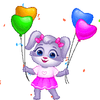Happy Birthday Love Sticker by Lucas and Friends by RV AppStudios