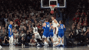 GonzagaBulldogs celebration basketball fall byu GIF