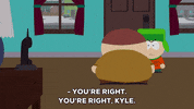 eric cartman kyle GIF by South Park 