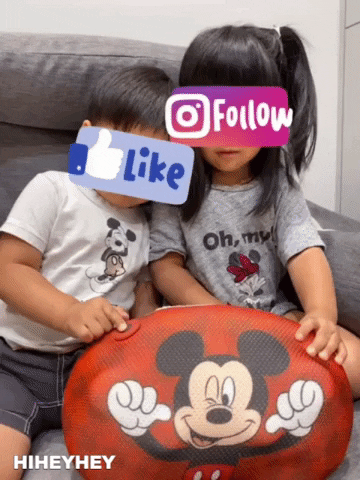 hiheyhey giphygifmaker disney mickey minnie GIF