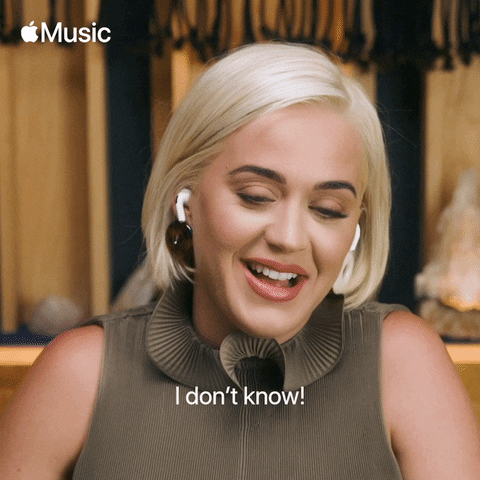 Katy Perry What GIF by Apple Music