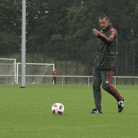 Football Hello GIF by FC Bayern Munich