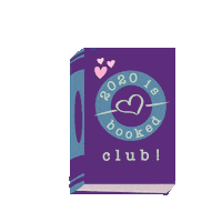 Rlweasley bookstagram book club illustrated reads 2020 is booked Sticker