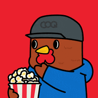 COQINU movies popcorn coq coqinu GIF