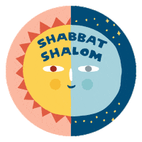 Shabbat Shalom Sticker by PenguinKids