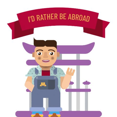 University Of Minnesota Sticker by UMN Abroad