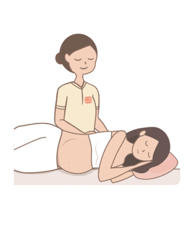 Massage Mommy Sticker by Madam Partum