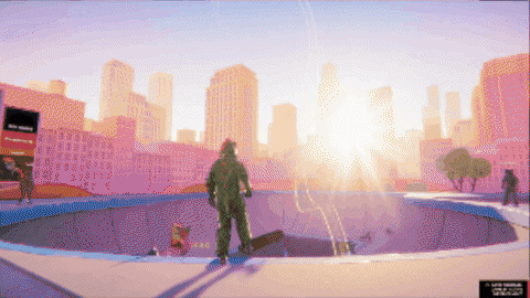 FreeRangeGames giphygifmaker skateboarding free range games skate game GIF