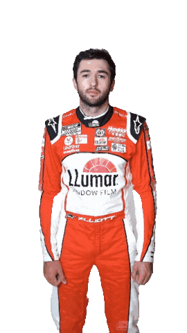llumar racing nascar mind blown race day Sticker