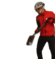 bergrettung_ws avalanche shovel sar rettung Sticker