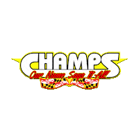 ChampsPizza champspizza champs pizza Sticker