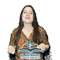 plantandoconhecimento plantandobertioga123 drcarol Sticker