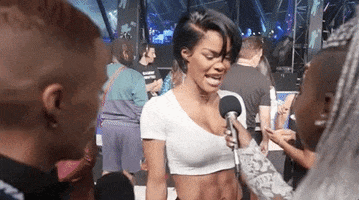 theshaderoom vmas red carpet teyana taylor the shade room GIF