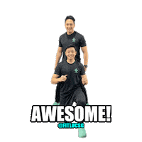 Awesome Personal Trainer Sticker by FITLUC