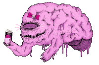 Brain Goddess Sticker by DSSOLVR