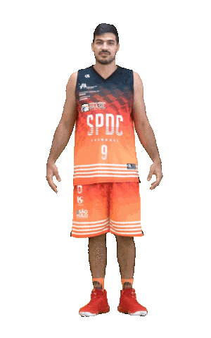 SPDC giphyupload basketball kenny wilson Sticker