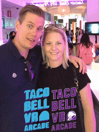 vrarcade GIF by Taco Bell VR Arcade
