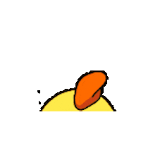 Chicken Gaga Sticker