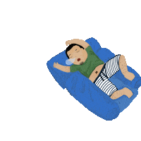 tired sleep Sticker