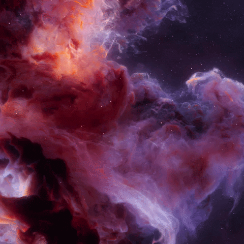 salmonickatelier giphyupload space stars universe GIF