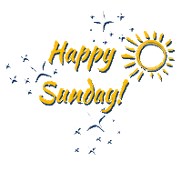 Happy Sunday Sun Sticker by Pur Group Int.