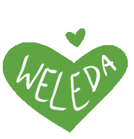 naturalcosmetics love Sticker by Weleda