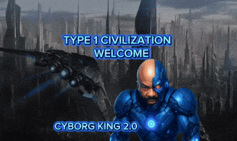 Cyborg Yes King GIF