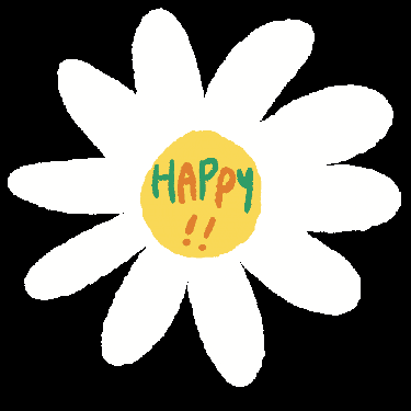 stopinesse happy excited white flower GIF